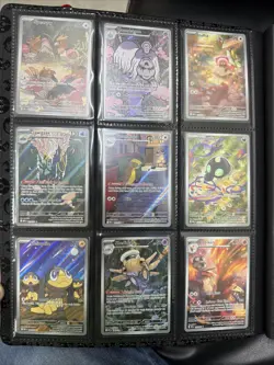 Pokemon Binder With 126 NM Card - Image 2