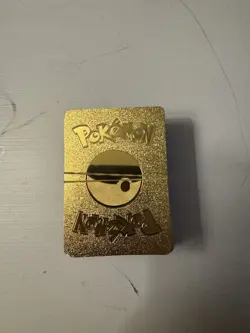 Pokemon Gold Foil 100 cards including Silver and Black - Image 1