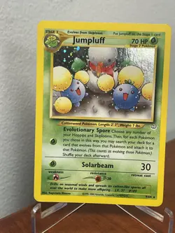 2001 Jumpluff Holo Neo Revelations 9/64 Rare Vintage Pokemon Card TCG LP/MP - Image 1