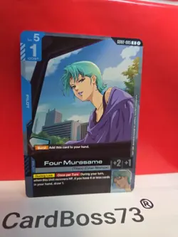Four Murasame (GD02-085) [Foil] (NM) - Gundam Card Game - Dual Impact (ENG) - Image 2