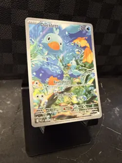Pokemon Ducklett #109/086 White Flare Scarlet & Violet Japanese NM TCG Card - Image 5