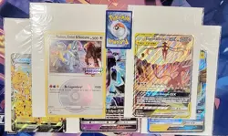 Lot of 5 Jumbo Pokemon Cards Espeon & Deoxys GX, Tapu Koko GX, Dawn Wings... - Image 1