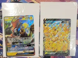 Lot of 5 Jumbo Pokemon Cards Espeon & Deoxys GX, Tapu Koko GX, Dawn Wings... - Image 5