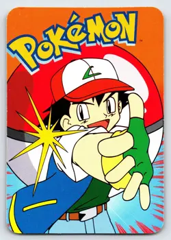 Lickitung #108 Pokemon Vending Prism Holo Sticker Card Authentic Nintendo Nm/Vlp - Image 2