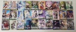 Weiss Schwarz SAO 10th Anniversary SAO/S71 Japanese Card Lot Of 58 - Image 1