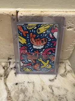 Pokemon TCG Tatsugiri Twilight Masquerade Illustration Rare Card 186/167 - Image 1