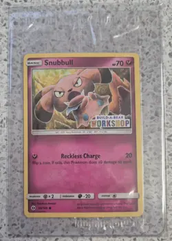 Pokemon Card - Snubbull - Build a Bear Workshop - Sealed Promo - 90/149 - Image 1