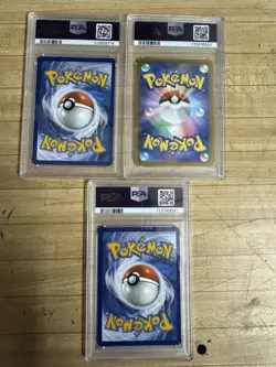 (3 Card Lot) Pokemon Graded 2023 CLC CLL CLV Charmander Bulbasaur #001 PSA 9s - Image 2