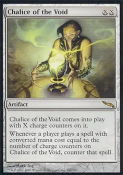 Chalice of the Void - Heavy Play MTG Mirrodin - Image 1