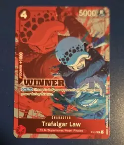 Trafalgar Law P-017 Winner Tournament Pack Volume 7 - One Piece Card Game - Image 1