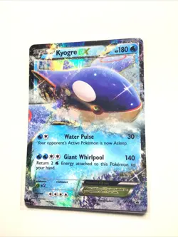 KYOGRE EX - XY41 - Black Star Promo - Pokemon Card - LP - Image 1