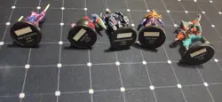 Yugioh Dungeon Dice Monsters figure Lot! DDM figures with custom cards - Image 5