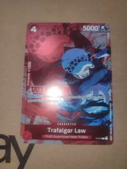 Trafalgar Law P-017 Winner Tournament Pack Volume 7 - One Piece Card Game - Image 1