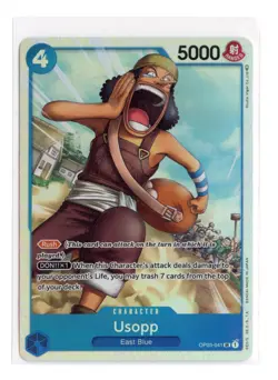 Usopp OP03-041 SR One Piece Pillars of Strength Card - Image 1