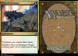 Magic the Gathering -MTG-Fires of Yavimaya - Image 1