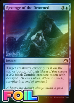 x1 Revenge of the Drowned MID MTG 72/277 FOIL COMMON M/NM 1x - Image 1
