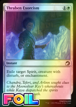 x1 Thraben Exorcism MID MTG 39/277 FOIL COMMON M/NM 1x - Image 1