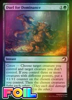 x1 Duel for Dominance MID MTG 184/277 FOIL COMMON M/NM 1x - Image 1