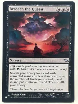 Beseech The Queen NM/M* (The List) Shadowmoor ENGLISH 57/301 mtg -UnltdCards - Image 1