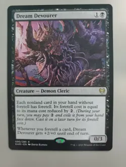 MTG Dream Devourer Kaldheim Regular Rare - Image 1