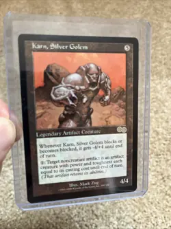 MTG Karn, Silver Golem Urza's Saga NM - Image 1