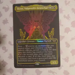 Victor, Valgavoth's Seneschal Showcase FOIL (364/469) Duskmourn MTG NM - Image 1