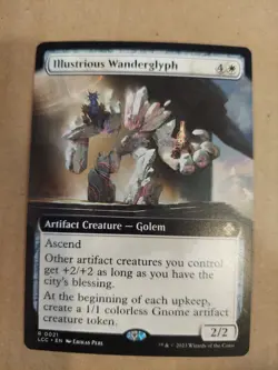 Illustrious Wanderglyph (Extended Art) Commander: the Lost Caverns of Ixalan... - Image 1