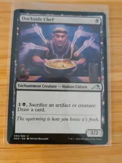 MTG Dockside Chef 093 Kamigawa: Neon Dynasty M/NM Free UK P&P - Image 1