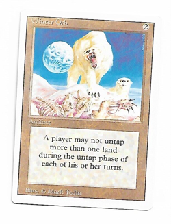 Magic the Gathering ~ MTG ~ 1x Winter Orb ~ MP ~ REVISED - Image 1