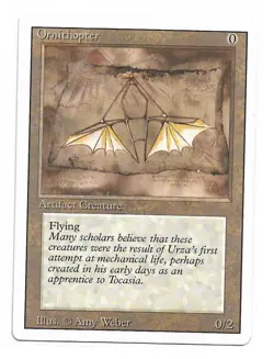 Magic the Gathering ~ MTG ~ 1x Ornithopter ~ M/NM ~ REVISED - Image 1