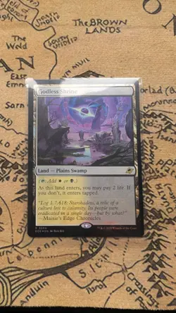 MTG - Godless Shrine - Foil - Edge of Eternities - Magic the Gathering - Image 1