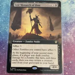 Lost Monarch of Ifnir (REGULAR) x1 - MTG Aetherdrift Commander DRC #27 - Image 1
