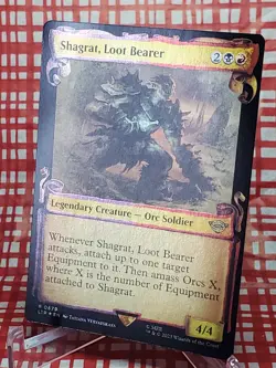 Shagrat, Loot Bearer - Foil - Showcase Scrolls R MTG The Lord of the Rings: T - Image 3