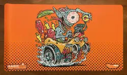 Magic MTG MagicCon 2025 Chicago Exclusive Playmat FBLTHP Hotrod - Image 1