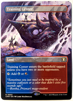 MTG Training Center BORDERLESS Commander Masters 0665 NM - Image 1