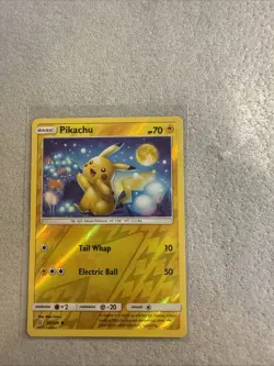 Pokemon TCG Pikachu 2019 TCG Pikachu Unified Minds 56/236 Reverse Foil NM/Mint - Image 1