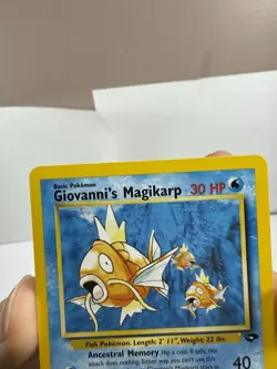 Pokemon Giovanni's Magikarp Gym Challenge 73/132 Common Non Nolo - Image 3