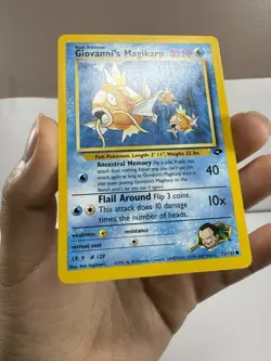 Pokemon Giovanni's Magikarp Gym Challenge 73/132 Common Non Nolo - Image 5