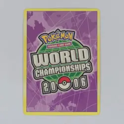 Pokemon TCG Blastoise EX 104/112 Non-Holo Promo 2006 World Championships Mint - Image 3