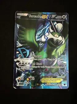 Tornadus EX (Team Plasma) (114 Full Art) 114/116 Plasma Freeze Holo Pokemon - Image 1