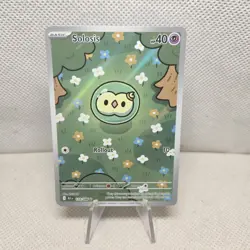 Pokemon TCG Solosis 118/086 English Illustration Rare Black Bolt NM Holo - Image 1