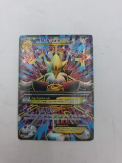 Pokemon TCG Mega M Alakazam EX 26/124 Fates Collide Holo See Back LP - Image 1