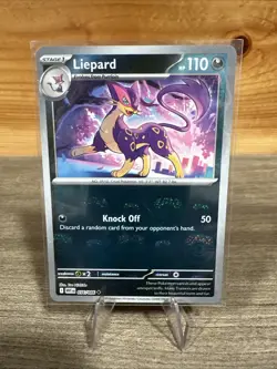 Liepard (MasterBall Pattern) 056/086 SV: White Flare (WHT) Pokemon TCG NM EN - Image 1