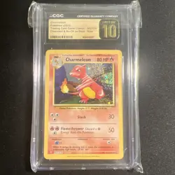 CGC 10 GEM MINT Charmeleon 002/034 CLC Classic Box Holo Rare Pokemon TCG 2023 - Image 1