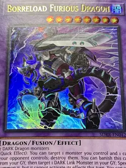 3x Borreload Furious Dragon | SDRR-EN042 | Ultra Rares | LP | 1st Ed | YuGiOh! - Image 5