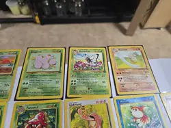 Huge Lot Of 60 Vintage Jungle Pokemon Cards Jolteon Clefable Electrode - Image 3
