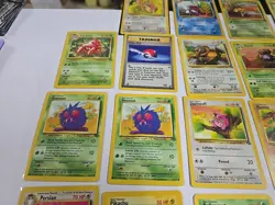 Huge Lot Of 60 Vintage Jungle Pokemon Cards Jolteon Clefable Electrode - Image 4