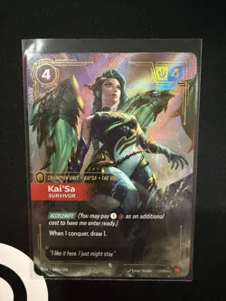 Kaisa card ALT ART 039a/298 Kai'Sa Survivor Riftbound Foil ENGLISH - Image 1