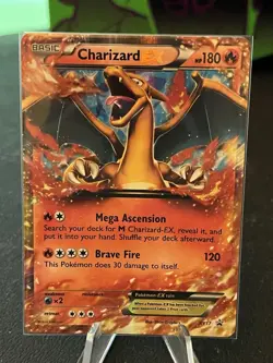 Pokemon TCG Charizard-EX XY17 Holo Promo Card - Image 1