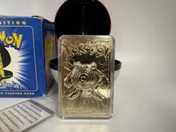 Pokemon POLIWHIRL 23k Gold Plated Trading Card Burger King Promo Vintage 1999 - Image 2